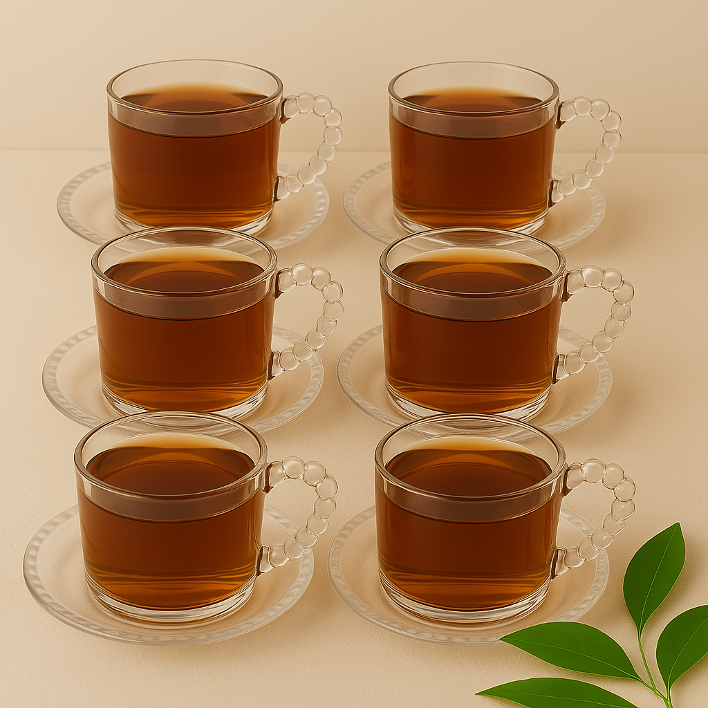 Set à thé Ringo - 6 pers / 12 pcs