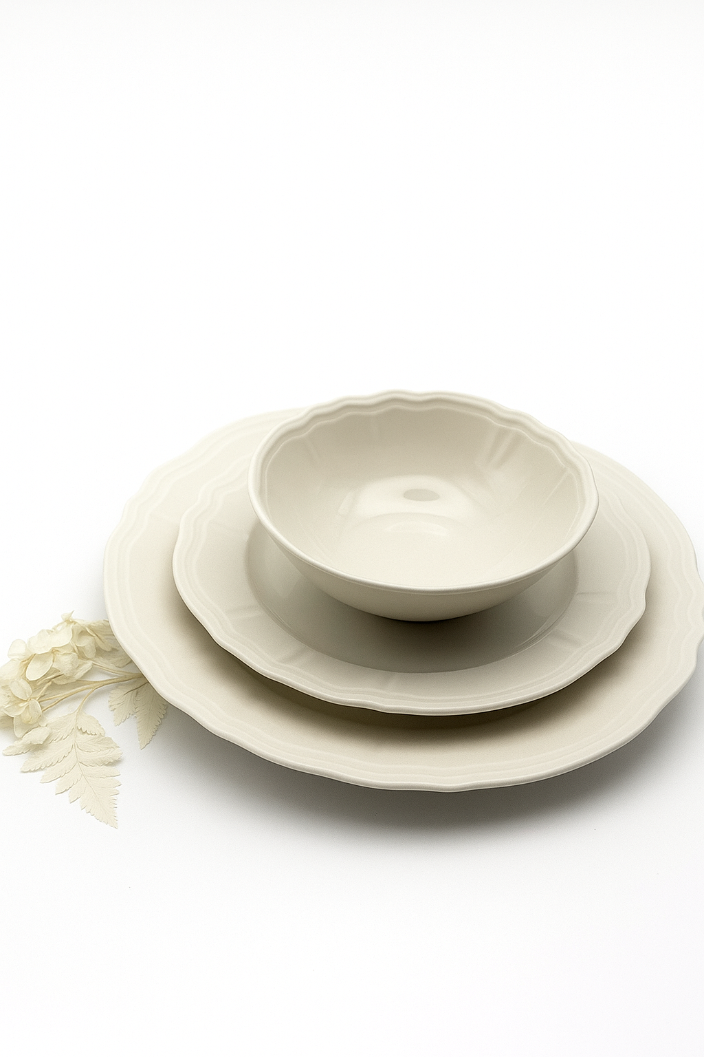 Vaisselle complète 24 pièces Perla